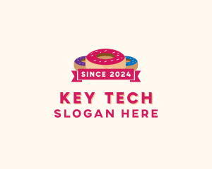 Sweet Doughnut Pastry logo design