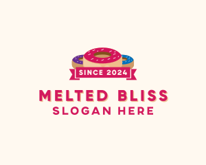 Sweet Doughnut Pastry logo design