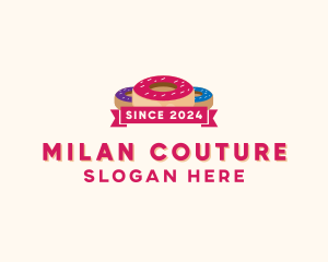 Sweet Doughnut Pastry logo design