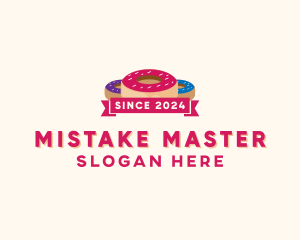 Sweet Doughnut Pastry logo design