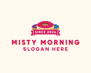 Sweet Doughnut Pastry logo design