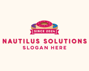 Sweet Doughnut Pastry logo design