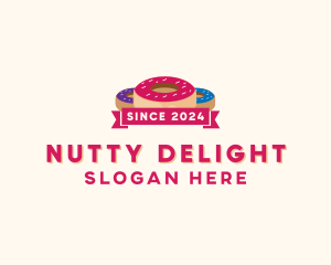 Sweet Doughnut Pastry logo design