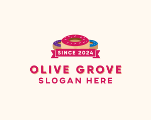 Sweet Doughnut Pastry logo design