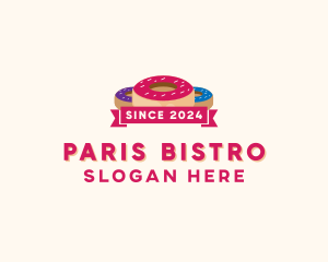 Sweet Doughnut Pastry logo design