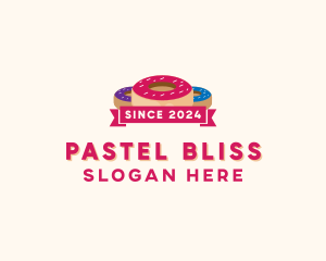 Sweet Doughnut Pastry logo design