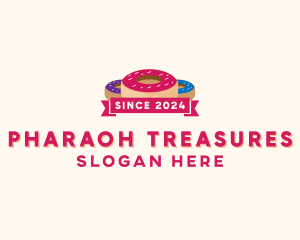 Sweet Doughnut Pastry logo design