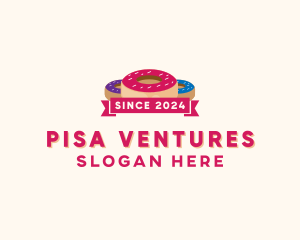 Sweet Doughnut Pastry logo design