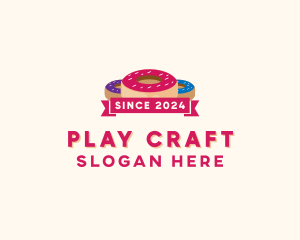 Sweet Doughnut Pastry logo design