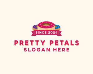 Sweet Doughnut Pastry logo design