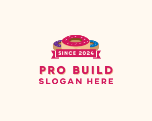 Sweet Doughnut Pastry logo design