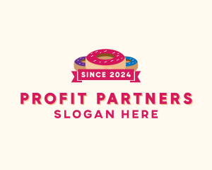 Sweet Doughnut Pastry logo design