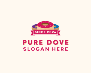 Sweet Doughnut Pastry logo design