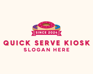 Sweet Doughnut Pastry logo design