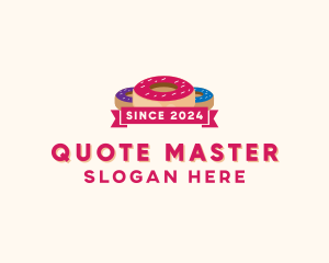 Sweet Doughnut Pastry logo design