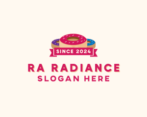 Sweet Doughnut Pastry logo design