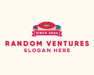 Sweet Doughnut Pastry logo design