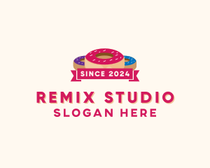 Sweet Doughnut Pastry logo design