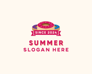 Sweet Doughnut Pastry logo design