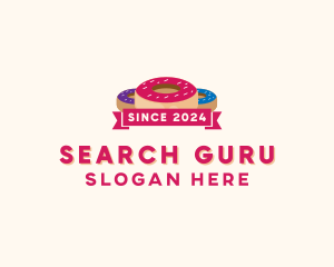 Sweet Doughnut Pastry logo design