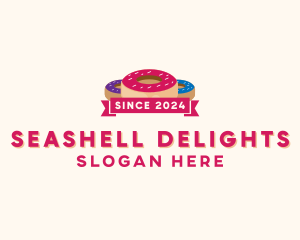 Sweet Doughnut Pastry logo design