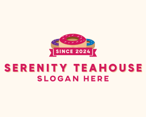 Sweet Doughnut Pastry logo design