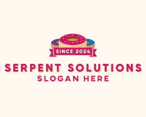 Sweet Doughnut Pastry logo design