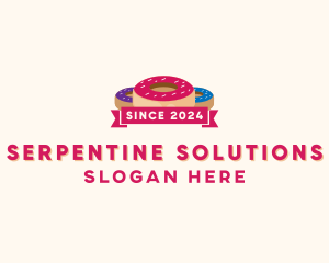 Sweet Doughnut Pastry logo design