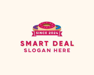 Sweet Doughnut Pastry logo design