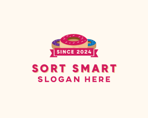 Sweet Doughnut Pastry logo design