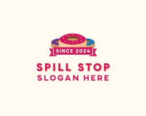 Sweet Doughnut Pastry logo design