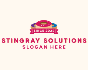 Sweet Doughnut Pastry logo design