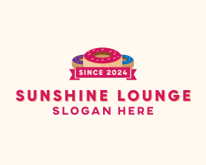 Sweet Doughnut Pastry logo design