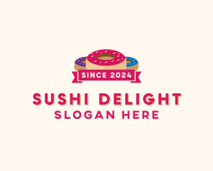 Sweet Doughnut Pastry logo design