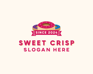 Sweet Doughnut Pastry logo design