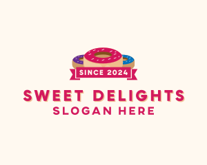 Pastries - Sweet Doughnut Pastry logo design