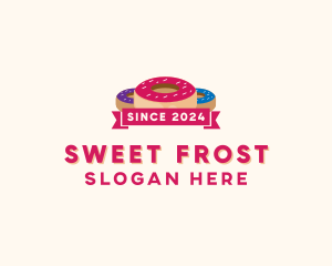 Sweet Doughnut Pastry logo design