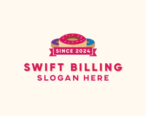 Sweet Doughnut Pastry logo design