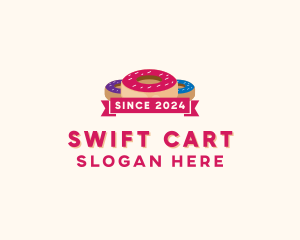 Sweet Doughnut Pastry logo design