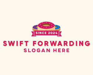 Sweet Doughnut Pastry logo design