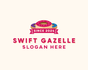 Sweet Doughnut Pastry logo design