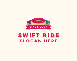 Sweet Doughnut Pastry logo design