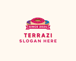 Sweet Doughnut Pastry logo design