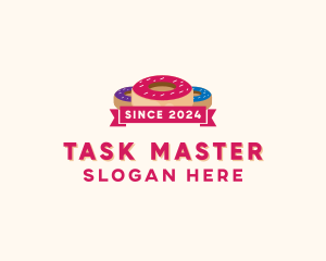 Sweet Doughnut Pastry logo design