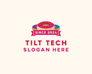 Sweet Doughnut Pastry logo design