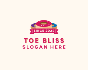 Sweet Doughnut Pastry logo design