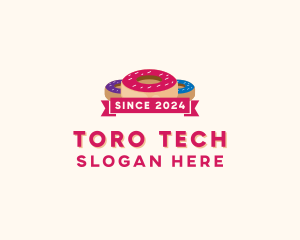 Sweet Doughnut Pastry logo design