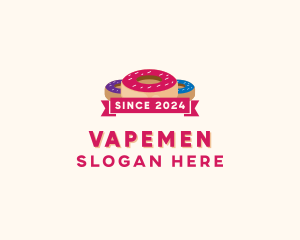 Sweet Doughnut Pastry logo design