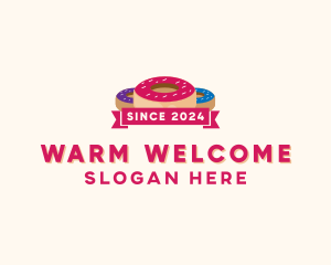 Sweet Doughnut Pastry logo design