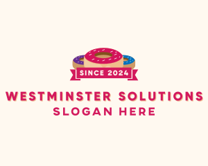 Sweet Doughnut Pastry logo design